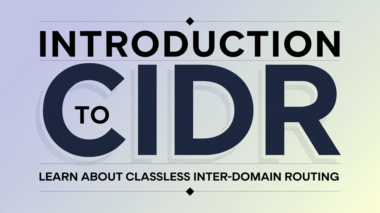Introduction to CIDR